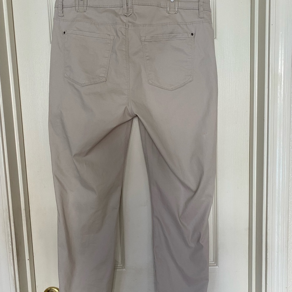 Minimalist Women's Tan Chinos - Picture 2 of 2